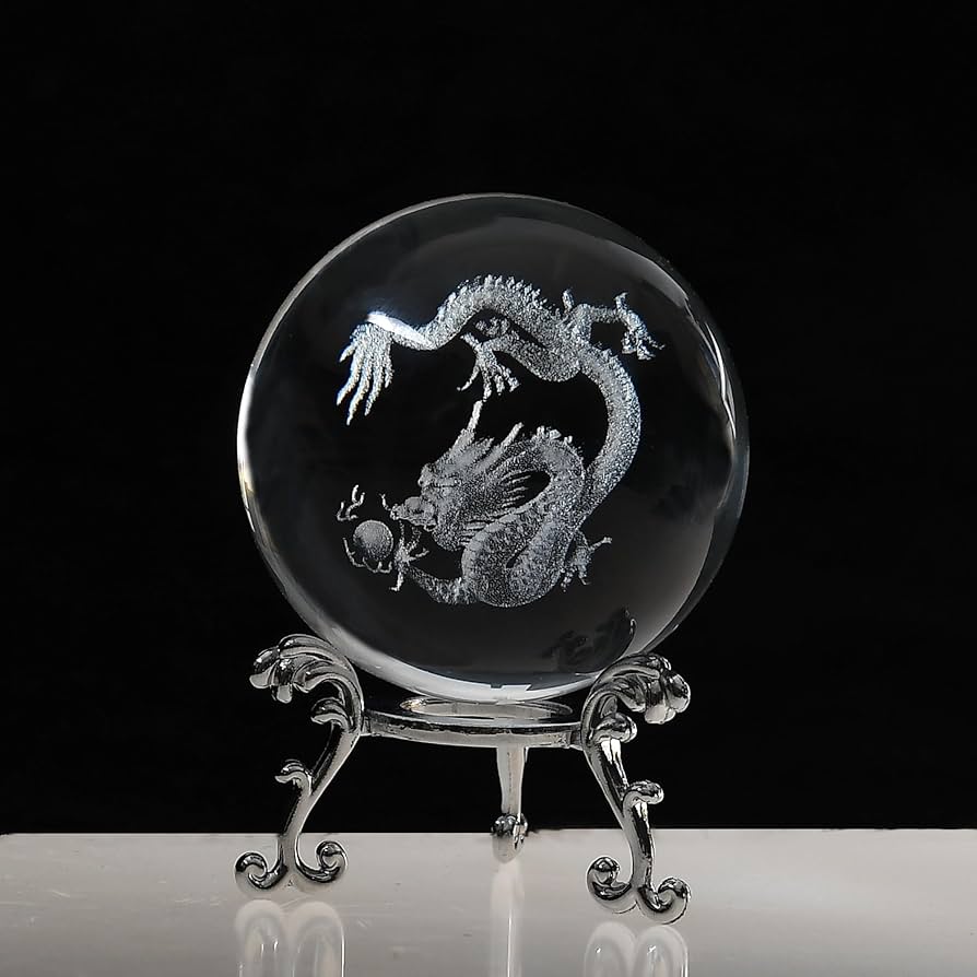 多層球 天球 龍 美術品 美術品 天球 龍 多層球